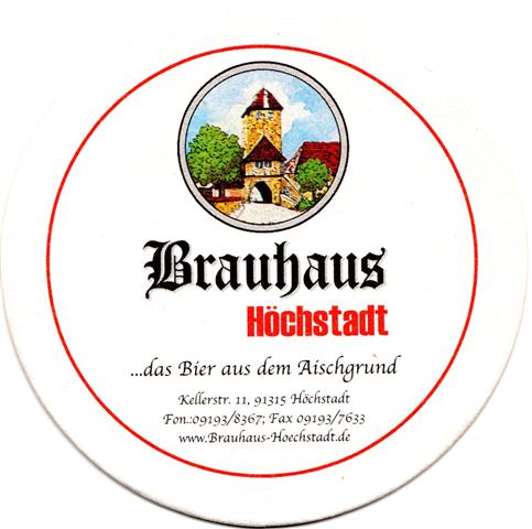 hchstadt erh-by brauhaus rund 1a (215-das bier aus-stadttor)